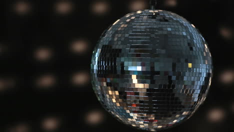 Shiny-disco-ball-spinning-around
