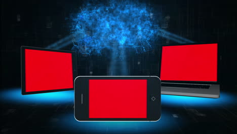 Tableta-Portátil-Y-Teléfono-Inteligente-Con-Espacio-Para-Copiar