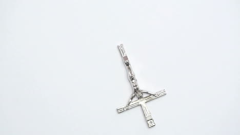 Silver-crucifix