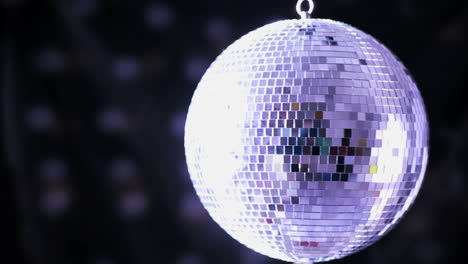 Shiny-disco-ball-spinning-around