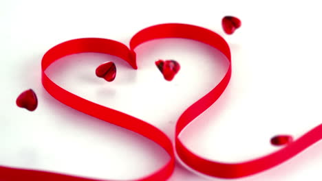 Red-heart-ribbon-with-confetti-