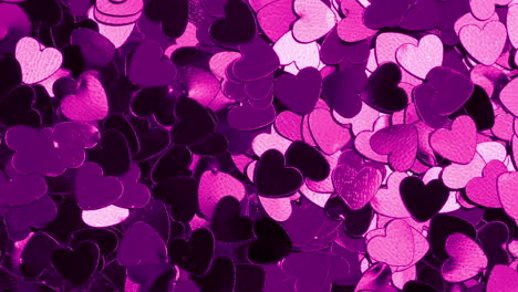 Confeti-Morado-En-Forma-De-Corazón-Cambiando-De-Color-