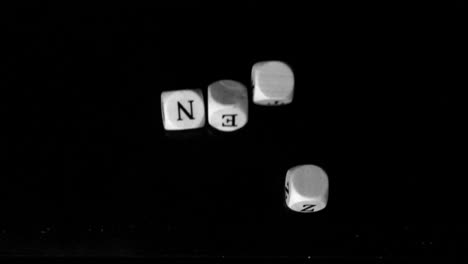 Netz-dice-falling-together