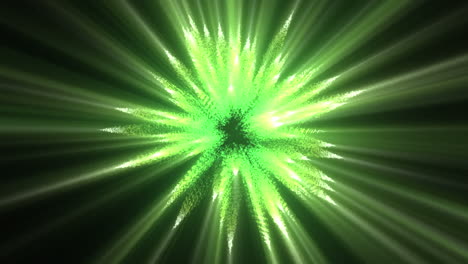 Líneas-Verdes-De-Luces-Fluorescentes