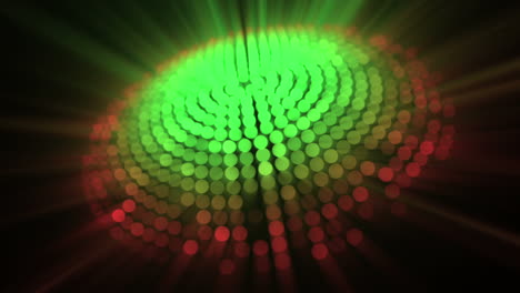 Circle-of-light-and-red-and-green-dots