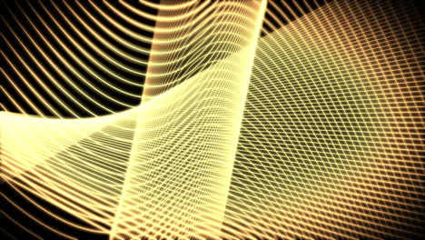 Volute-of-moving-yellow-lines