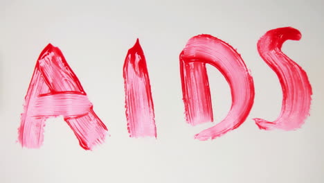 Aids-in-red-paint-being-crossed-out