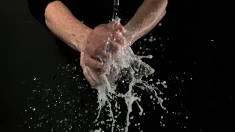 Man-washing-his-hands-