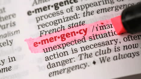 Definition-of-emergency