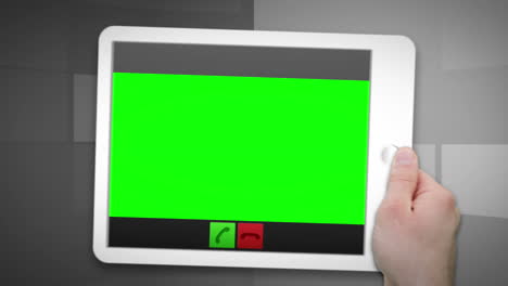 Montage-of-green-screen-into-a-tablet-