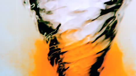 Water-whirlpool-with-orange-ink