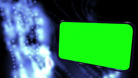 Montage-of-green-screens-on-galactic-background