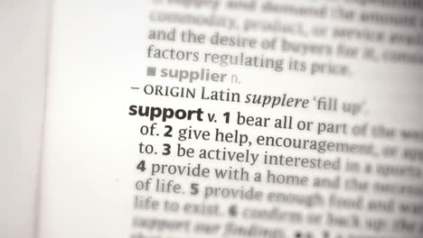 Focus-on-support