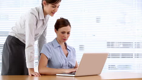 Businesswomen-in-a-office