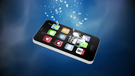 Mobile-phone-falling-in-water-