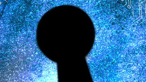 Animation-of-a-glowing-keyhole