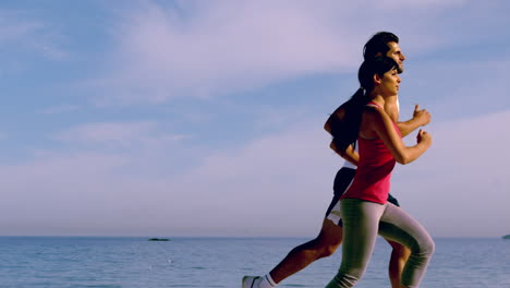 Couple-running-together