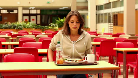 Unhappy-student-eating-lunch-alone