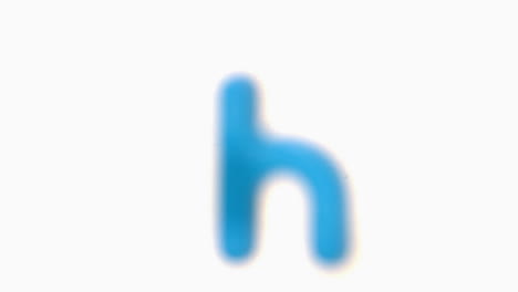 Blauer-Buchstabe-H,-Der-Weißen-Hintergrund-Abhebt