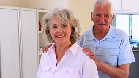 Senior-couple-preparing-vegetables-for-dinner