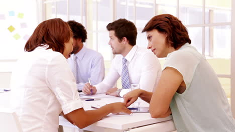 Business-team-having-a-meeting-