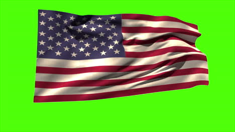 USA-Nationalflagge-Weht-Im-Wind