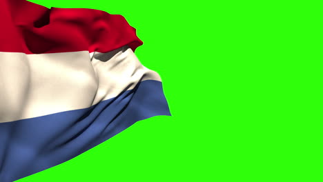 Große-Niederländische-Nationalflagge-Weht