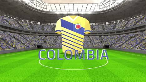 Kolumbien-WM-Nachricht-Mit-Trikot-Und-Text
