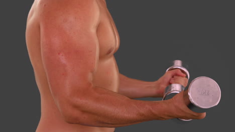 Muscular-man-lifting-heavy-dumbbells-