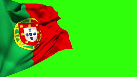 Large-portugal-national-flag-blowing