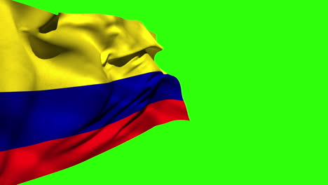 Large-colombia-national-flag-blowing