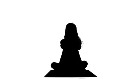 Fit-woman-doing-yoga-silhouette