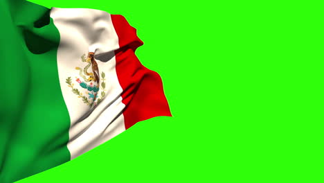 Große-Mexikanische-Nationalflagge-Weht