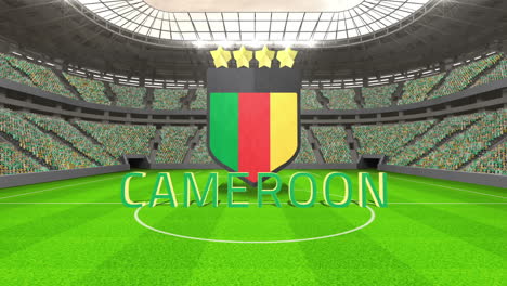 Kamerun-WM-Nachricht-Mit-Abzeichen-Und-Text