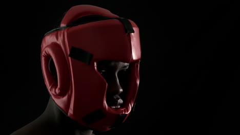 Tough-boxer-wearing-red-helmet