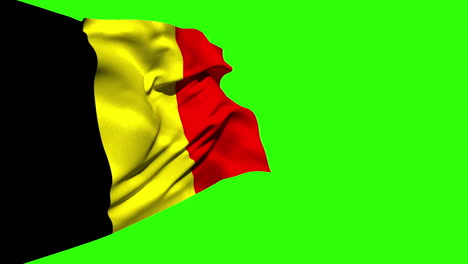 Gran-Bandera-Nacional-De-Bélgica-Ondeando