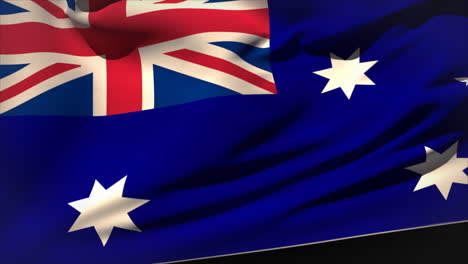 Gran-Bandera-Nacional-De-Australia-Ondeando-
