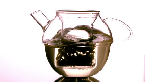 Water-swirling-around-loose-tea-in-teapot