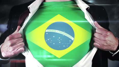 Businessman-opening-shirt-to-reveal-brazil-flag