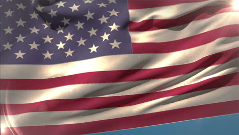 Gran-Bandera-Nacional-De-Estados-Unidos-Ondeando-