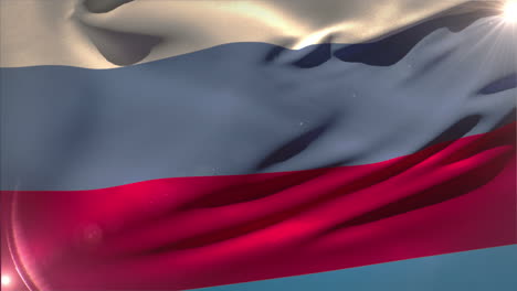 Große-Russische-Nationalflagge-Weht-