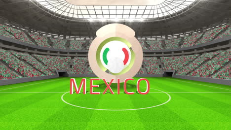 Mensaje-De-La-Copa-Mundial-De-México-Con-Insignia-Y-Texto