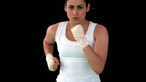 Tough-girl-jogging-to-camera