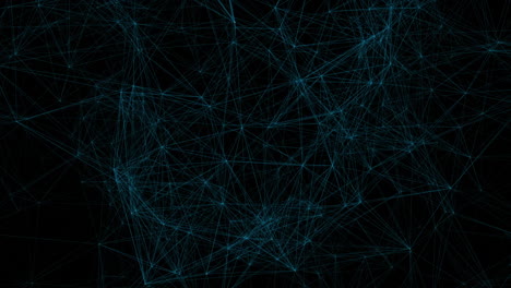 Blaue-Technologielinien-Konnektivitätsanimation-