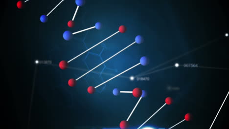 Blaue-DNA-Und-Wissenschaftsmontage