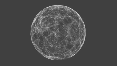 White-technology-sphere-connectivity-animation-