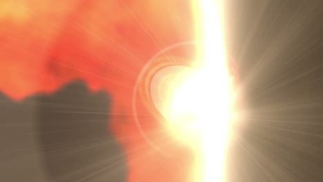 Earth-revolving-to-show-fire-ball-sun