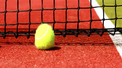 Tennis-balls-hitting-the-net