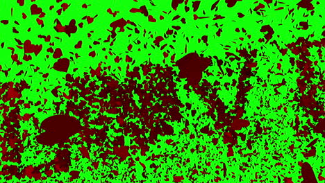 Red-hearts-falling-on-green-surface-with-valentines-message