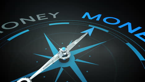 Compass-pointing-to-money